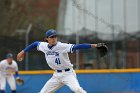 Baseball vs Babson  Wheaton College Baseball vs Babson during NEWMAC Championship Tournament. - (Photo by Keith Nordstrom) : Wheaton, baseball, NEWMAC